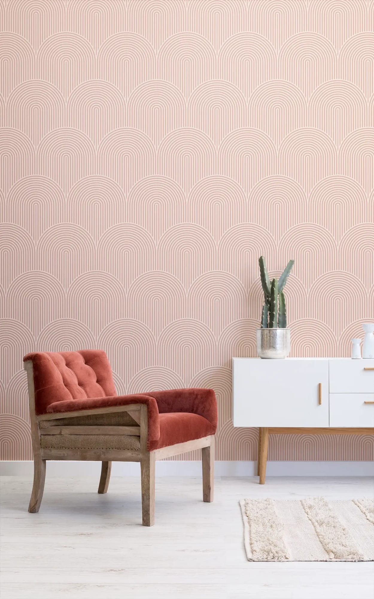 Wilcom Consulting Inc accent wall wallpaper Houston